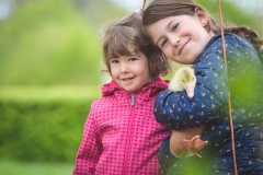 Kinderportraits mit Gänseküken IMG 0470w