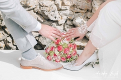 Kirchliche Hochzeit in Corona-Zeiten im fränkischen Burgkunstadt IMG 0514w