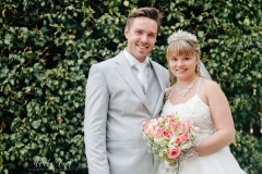 Kirchliche Hochzeit in Corona-Zeiten im fränkischen Burgkunstadt IMG 0697w