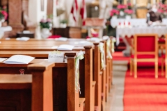 Kirchliche Hochzeit in Corona-Zeiten im fränkischen Burgkunstadt IMG 9682w