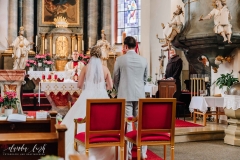Kirchliche Hochzeit in Corona-Zeiten im fränkischen Burgkunstadt IMG 9782w