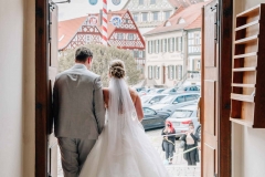 Kirchliche Hochzeit in Corona-Zeiten im fränkischen Burgkunstadt IMG 9985w