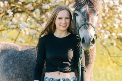 Sommerliches Pferdeshooting bei Sonnenuntergang IMG 8357w